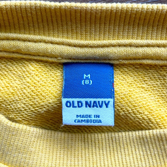 Old Navy Cropped “Love” Sweatshirt - girls - Picture 2 of 3